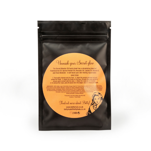 Secret Wonder Oil Facial Mask - from Betty Hula