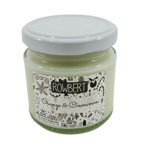 Orange & Cinnamon Soy Wax Candle - from Rowbert